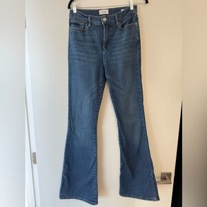 Frame Denim Classic Blue Wide Leg Jeans